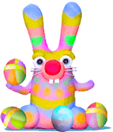 Gif animé Pâques lapin